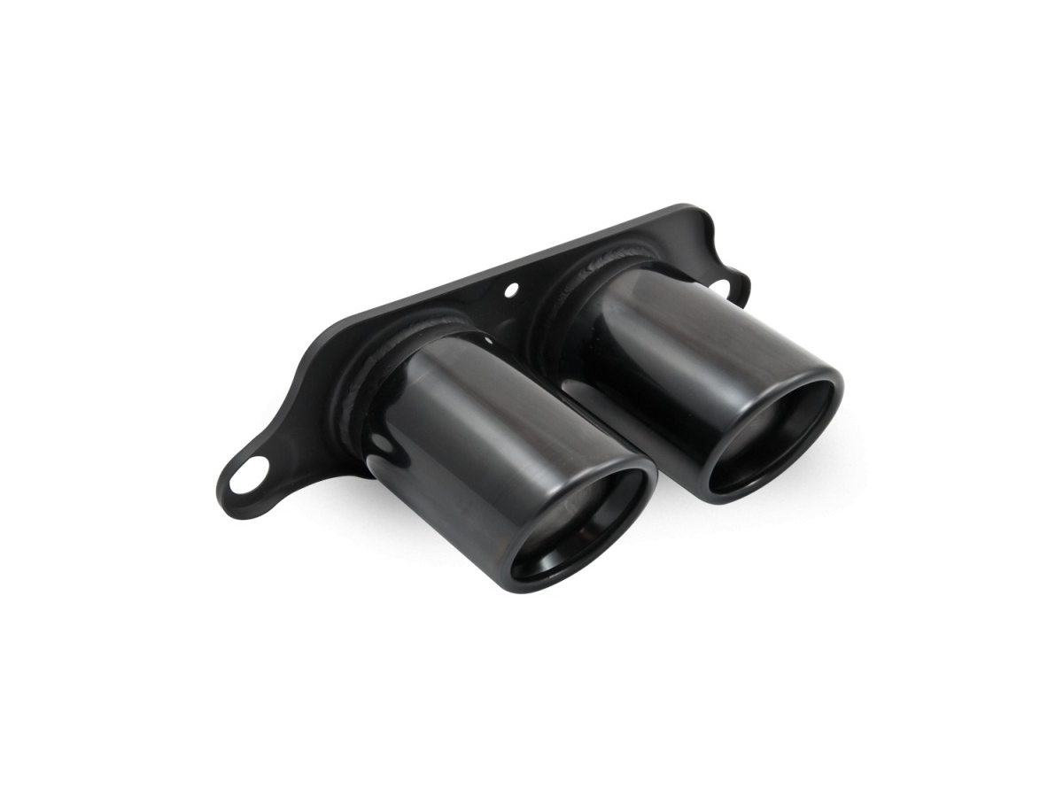 991 GT3 - RS tailpipe double tailpipe chrome black for Porsche 911