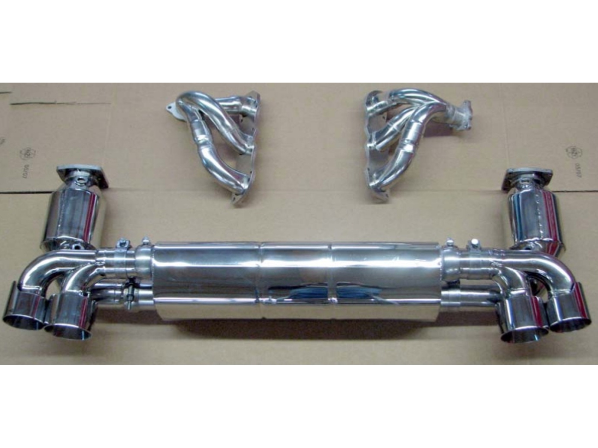 997.2 Turbo Power Kit Exhaust System made of stainless steel for Porsche 911