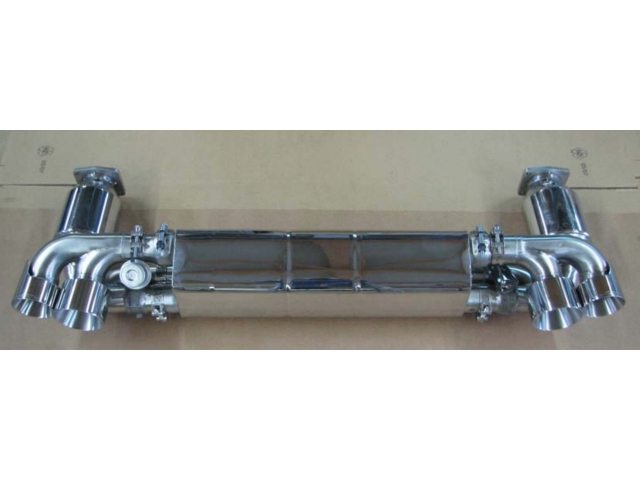 997.2 Turbo damper system Exhaust made of stainless steel for Porsche 911