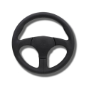 944 - 964 - 968 CS Sport steering wheel without airbag in black for Porsche