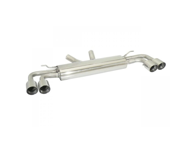 Cayenne Turbo 2 rear silencer sports silencer stainless steel