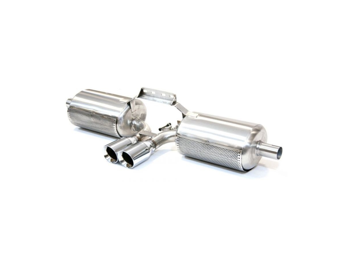 986 - Boxster sports exhaust polished stainless steel for Porsche