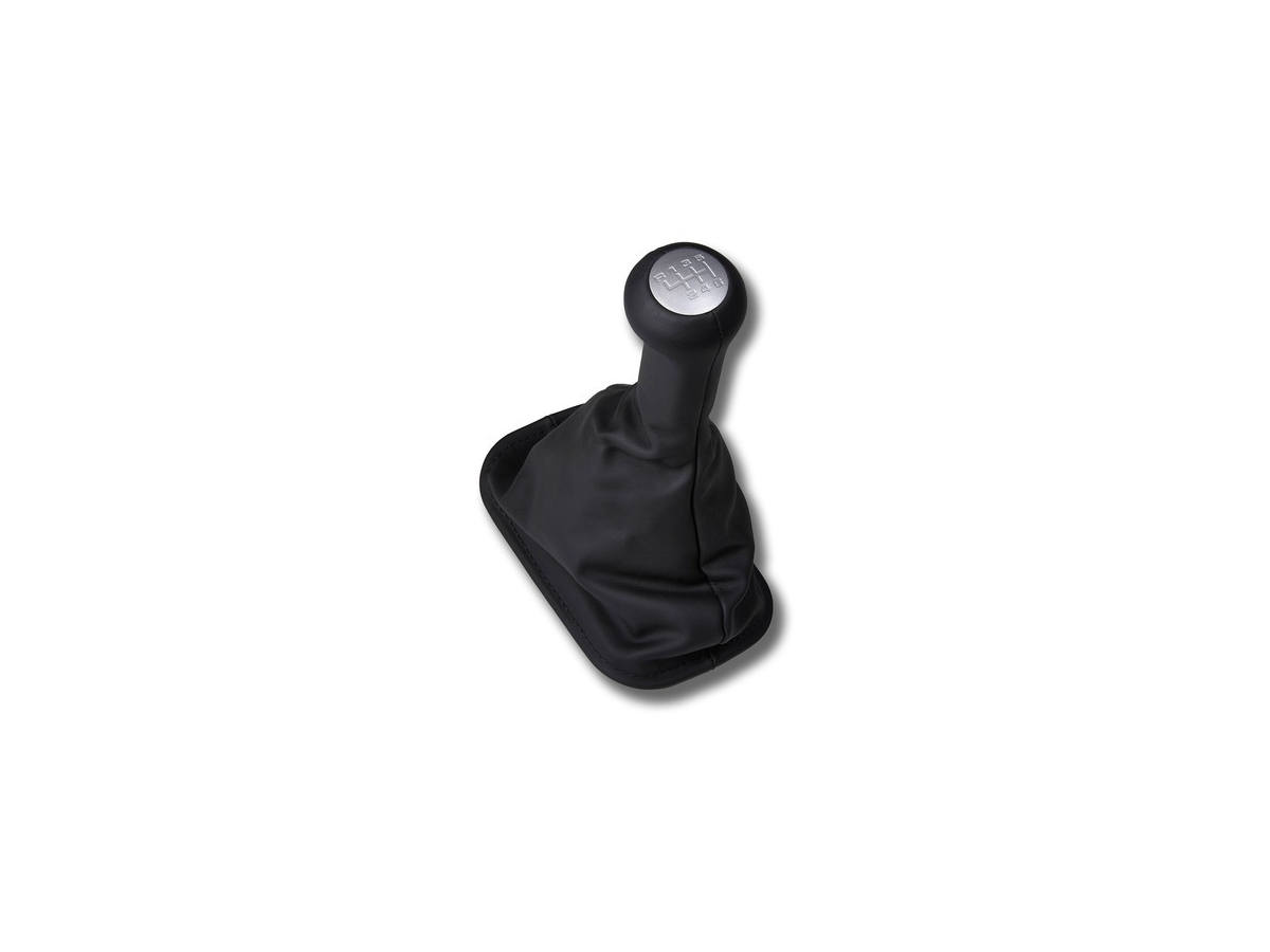 993 Gear knob leather in black for Porsche 911 with all-wheel drive