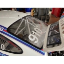 911 Race Heckscheibe klar mit Spezial - Beschichtung für Porsche Rennwagen