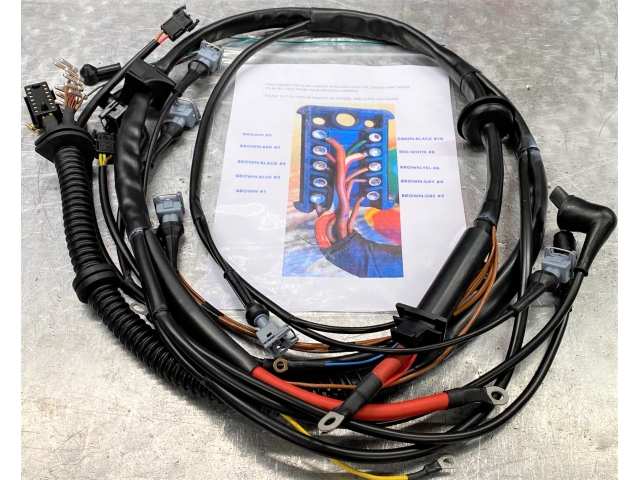 964 wiring harness for engine from 1991 type Porsche M 64.01-03 C2 / 4 with shifting