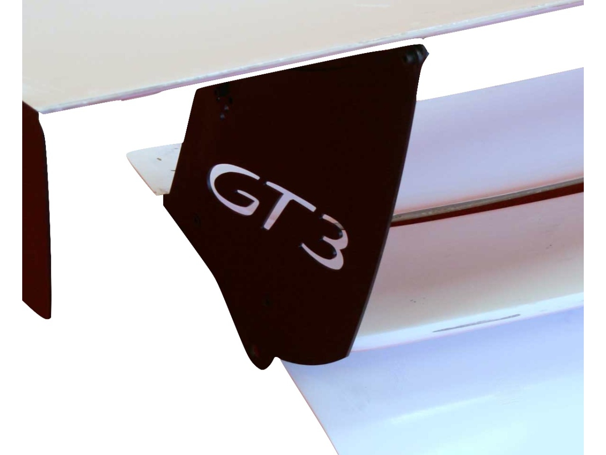 996 GT3 Cup mounting plates aluminum for spoiler board Porsche