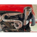 993 - Carrera - RS Sportauspuff Edelstahl poliert mit 2 Endrohren für Porsche