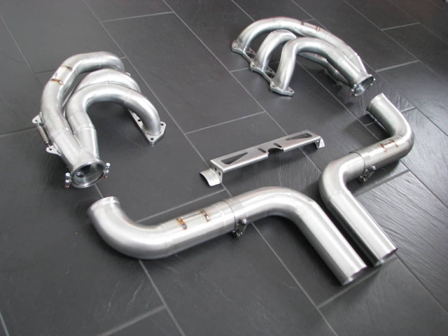 991 GT3 Cup - R exhaust stainless steel for Porsche 911 racing car