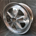 7 + 9 x 16 Fuchs Design rims polished for Porsche with TÜV certificate