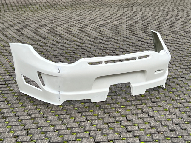 997 GT3 Cup Stoßstange Stoßfänger hinten Carbon Kevlar RSR Look für Porsche