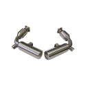 997.1 Turbo GT2 sports exhaust system stainless steel for Porsche