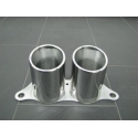 997 - 991 - GT3 - CUP - RS tailpipe polished or satined stainless steel for Porsche 911