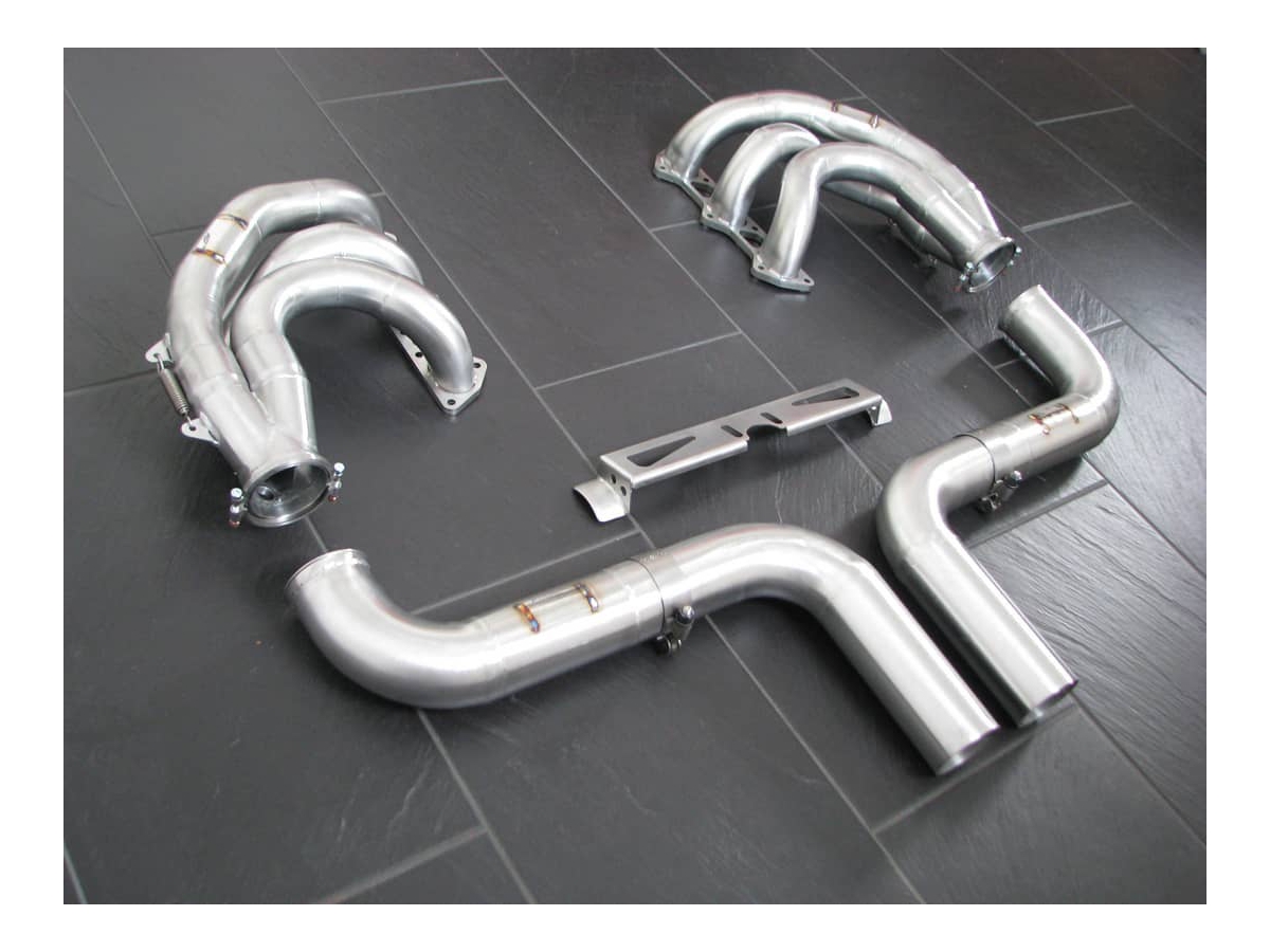 991.2 GT3 Cup - R exhaust stainless steel for Porsche 911 racing car
